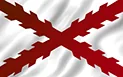 Bandera con la Cruz de Borgoña
